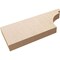 Ekena Millwork 2in. W x 8in. H x 20in. L Yorktown Woodgrain TimberThane Rafter Tail, Primed Tan RFTUR02X08X20YORRCPR - alternate 5